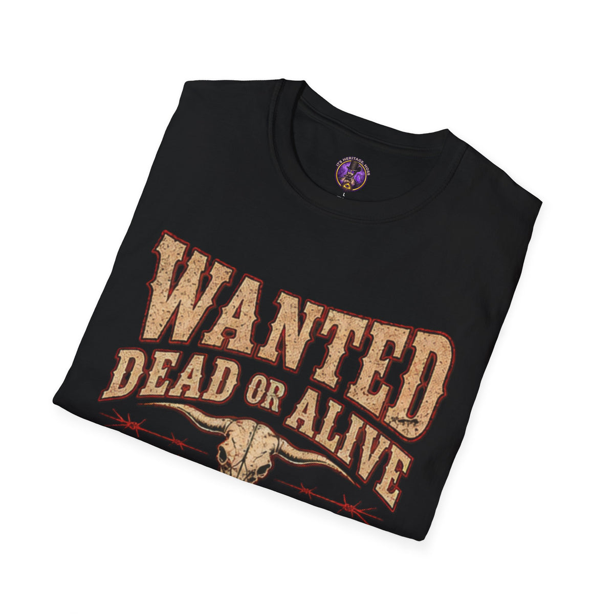 Wanted Dead or Alive Western Shirt | It's Heritage Hoss