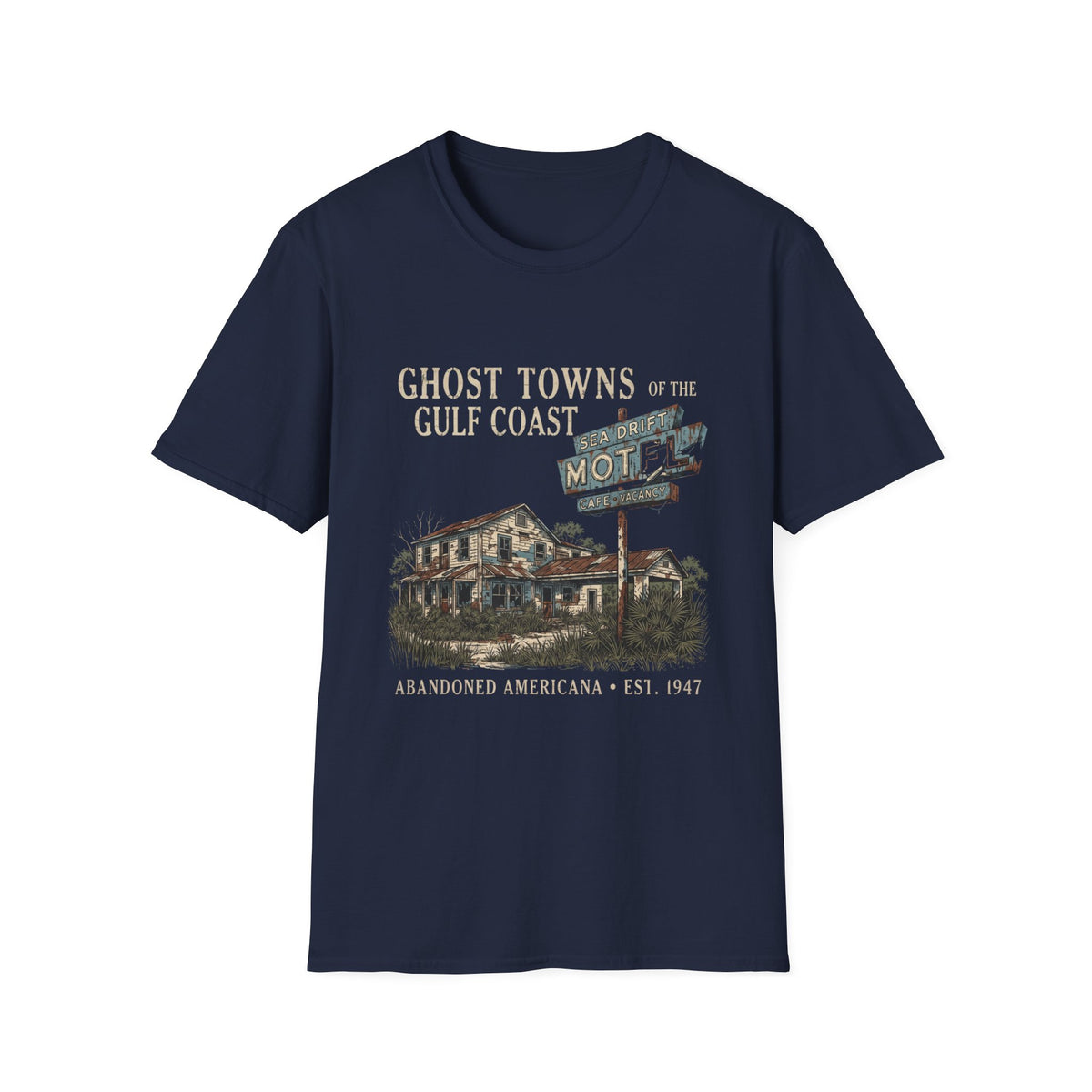 Ghost Towns of the Gulf Coast T-Shirt | It's Heritage Hoss