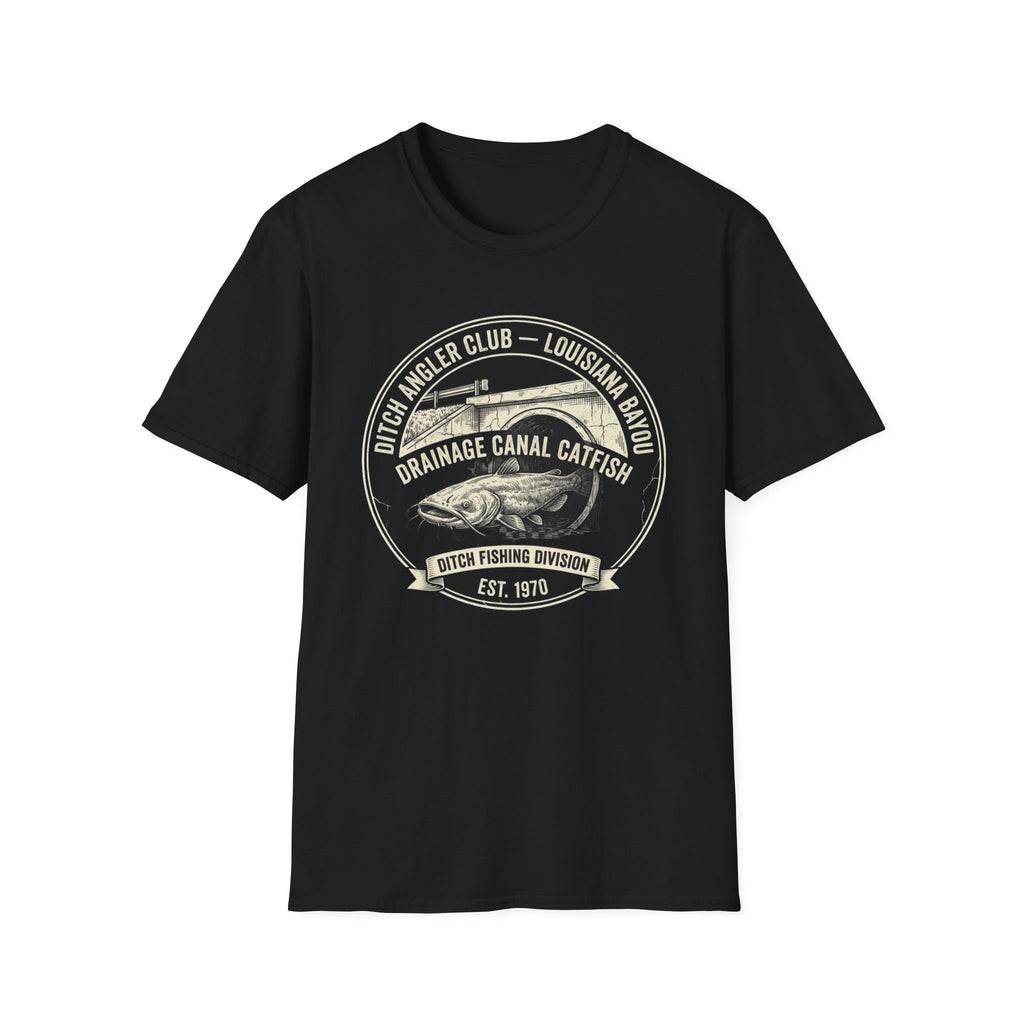 Ditch Angler Club Southern Fishing T-Shirt | It's Heritage Hoss