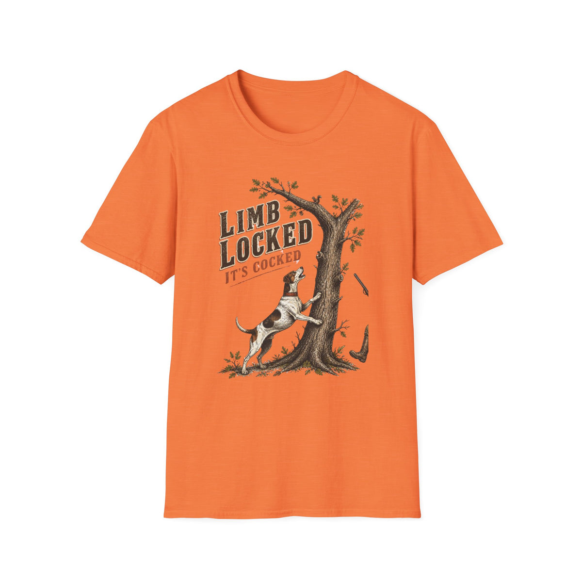 Limb Locked Its Cocked Squirrel Dog Hunting Shirt
