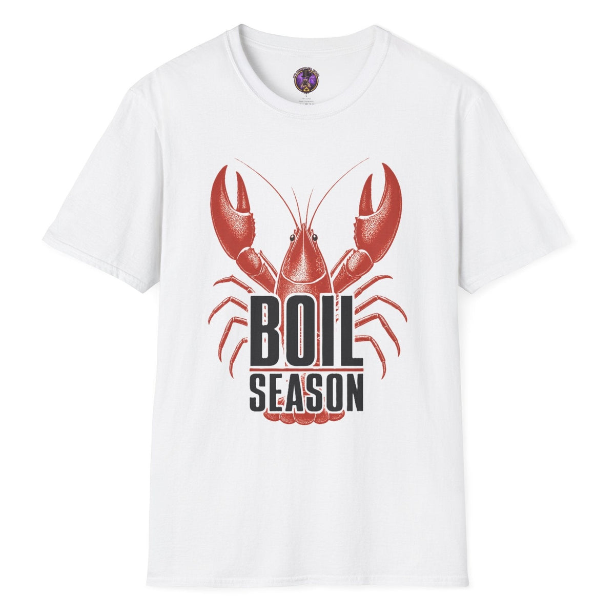 Boil Season Louisiana crawfish graphic T-shirt
