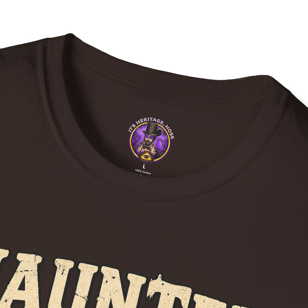 Haunted Hayride T-Shirt — "The Wagon Comes Back. Passengers Don't Always." Halloween Tee