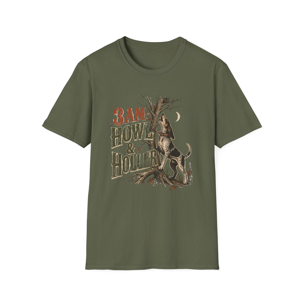 3AM Howl and Holler Coonhound Hunting Shirt
