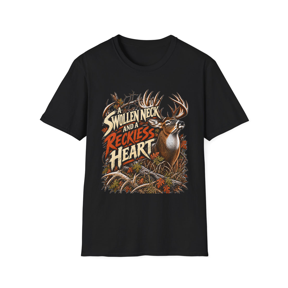 A Swollen Neck & A Reckless Heart Whitetail Rut Design