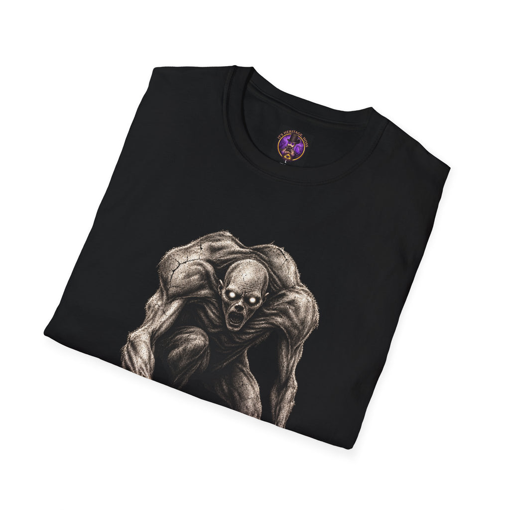 Crawler Monster T-Shirt - Creepy Horror Creature Tee graphic T-shirt product image 8