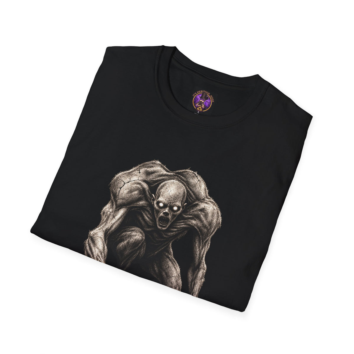Crawler Monster T-Shirt - Creepy Horror Creature Tee graphic T-shirt product image 8
