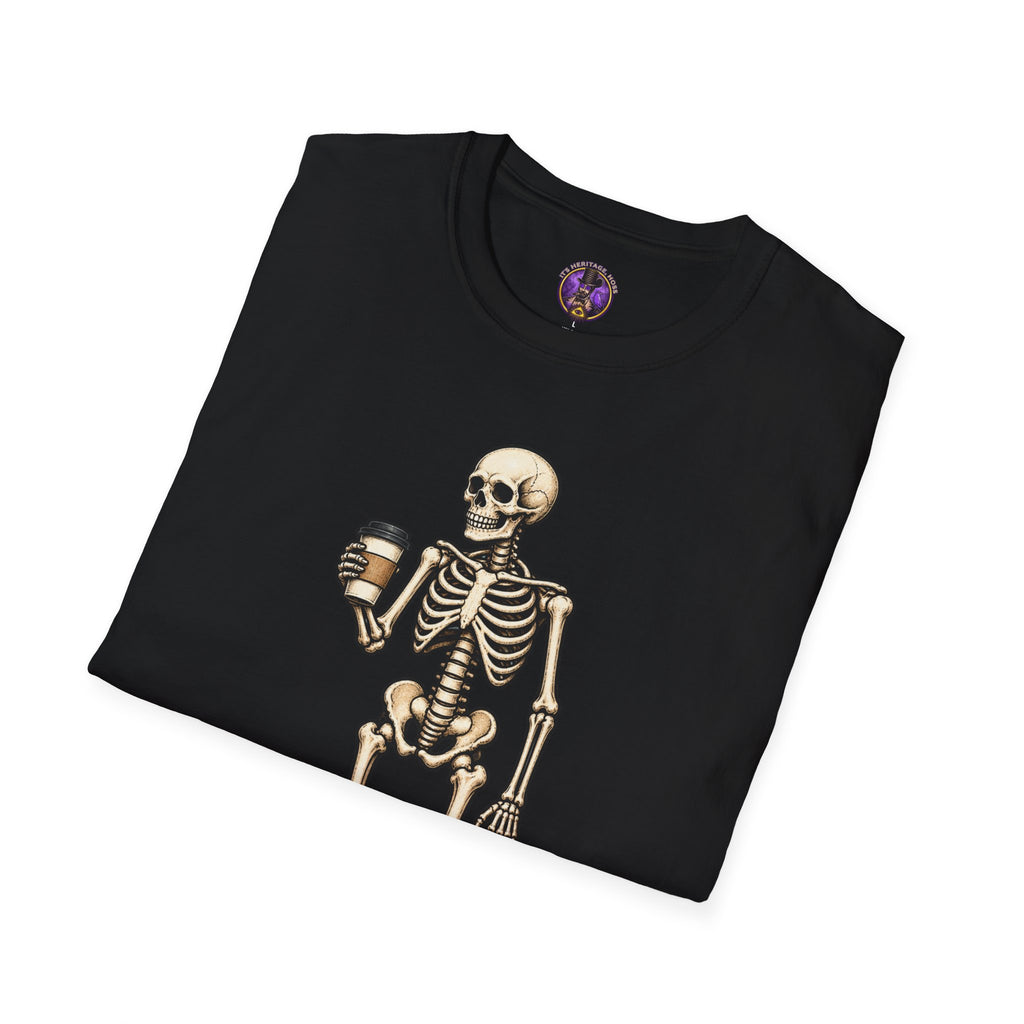 Coffee Skeleton T-Shirt | It's Heritage Hoss
