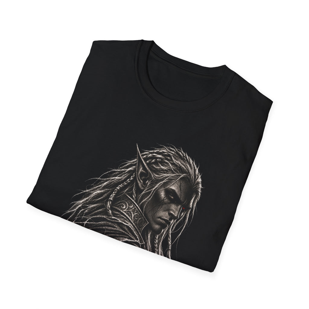 Dark Elf T-Shirt | Gothic Fantasy Creature Artwork