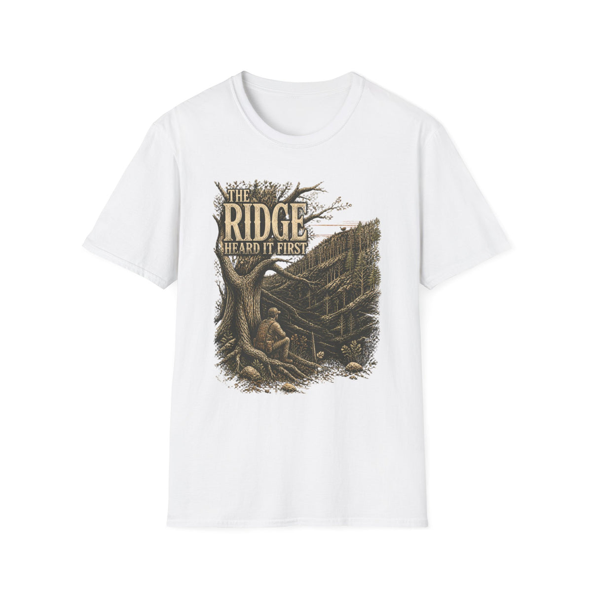 The Ridge Heard It First Turkey Hunting T-Shirt