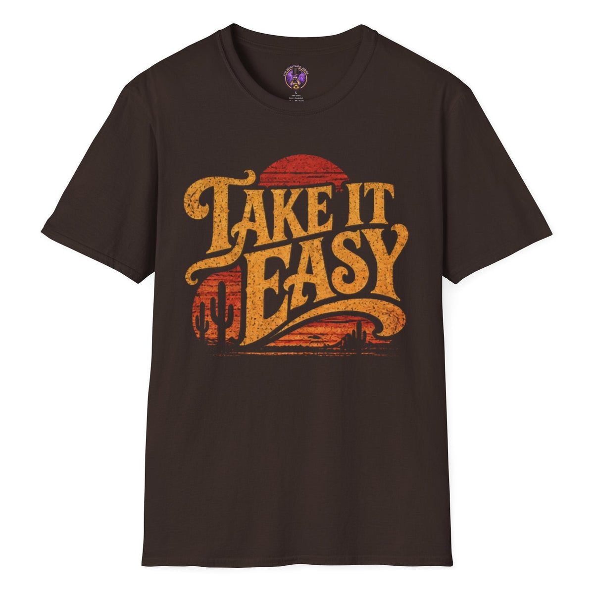 Take It Easy Desert Sunset Shirt | It's Heritage Hoss