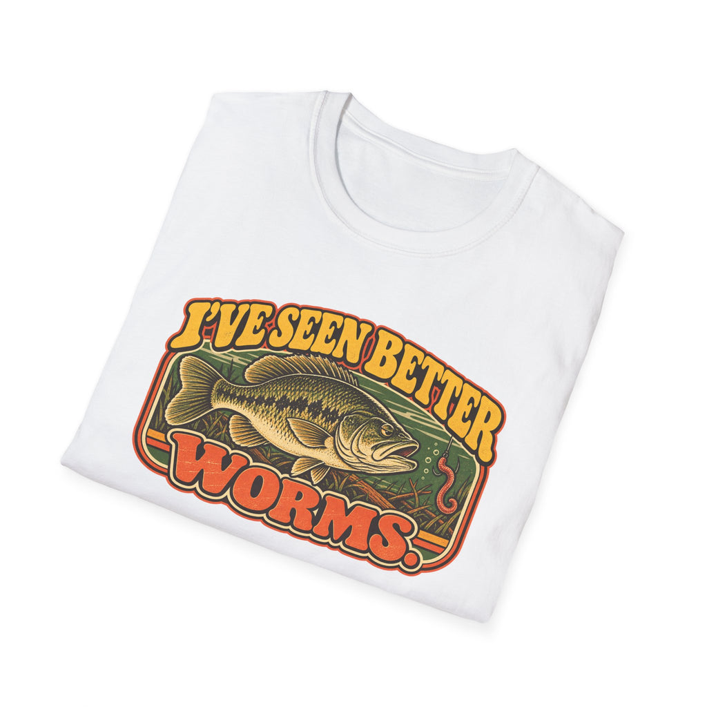 I've Seen Better Worms Vintage Bass Fishing