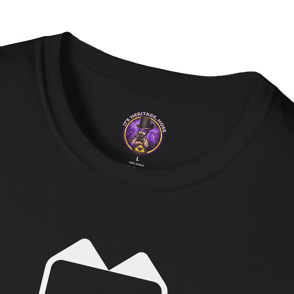 Life Is Meow Geometric Cat Tee | It's Heritage Hoss