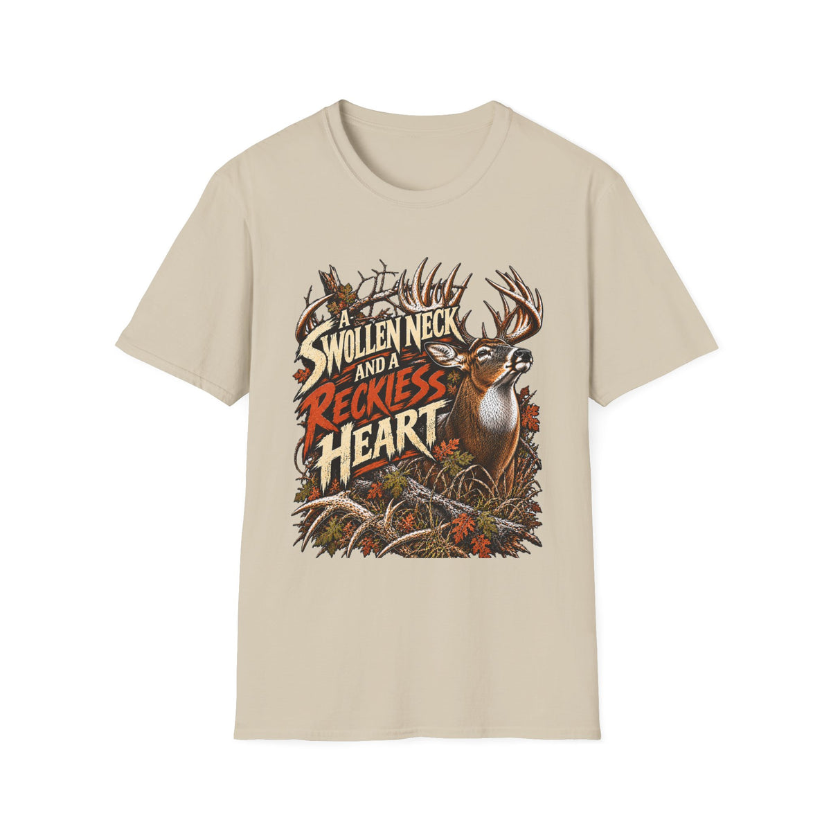 A Swollen Neck & A Reckless Heart Whitetail Rut Design