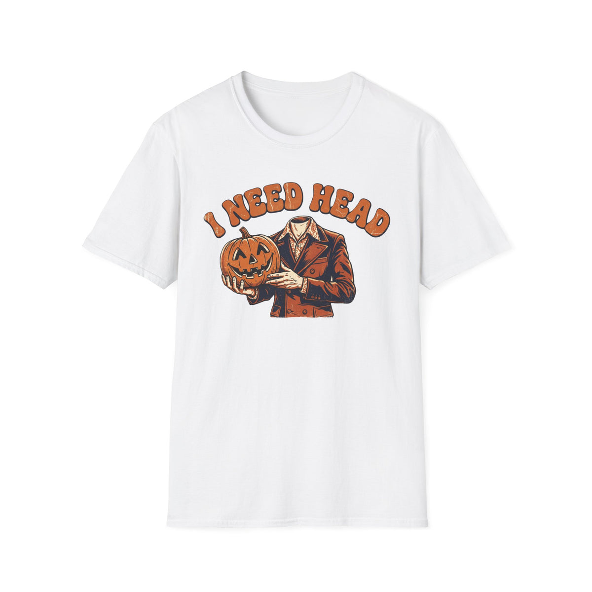 I Need Head Headless Horseman Vintage Halloween Shirt | It's Heritage Hoss