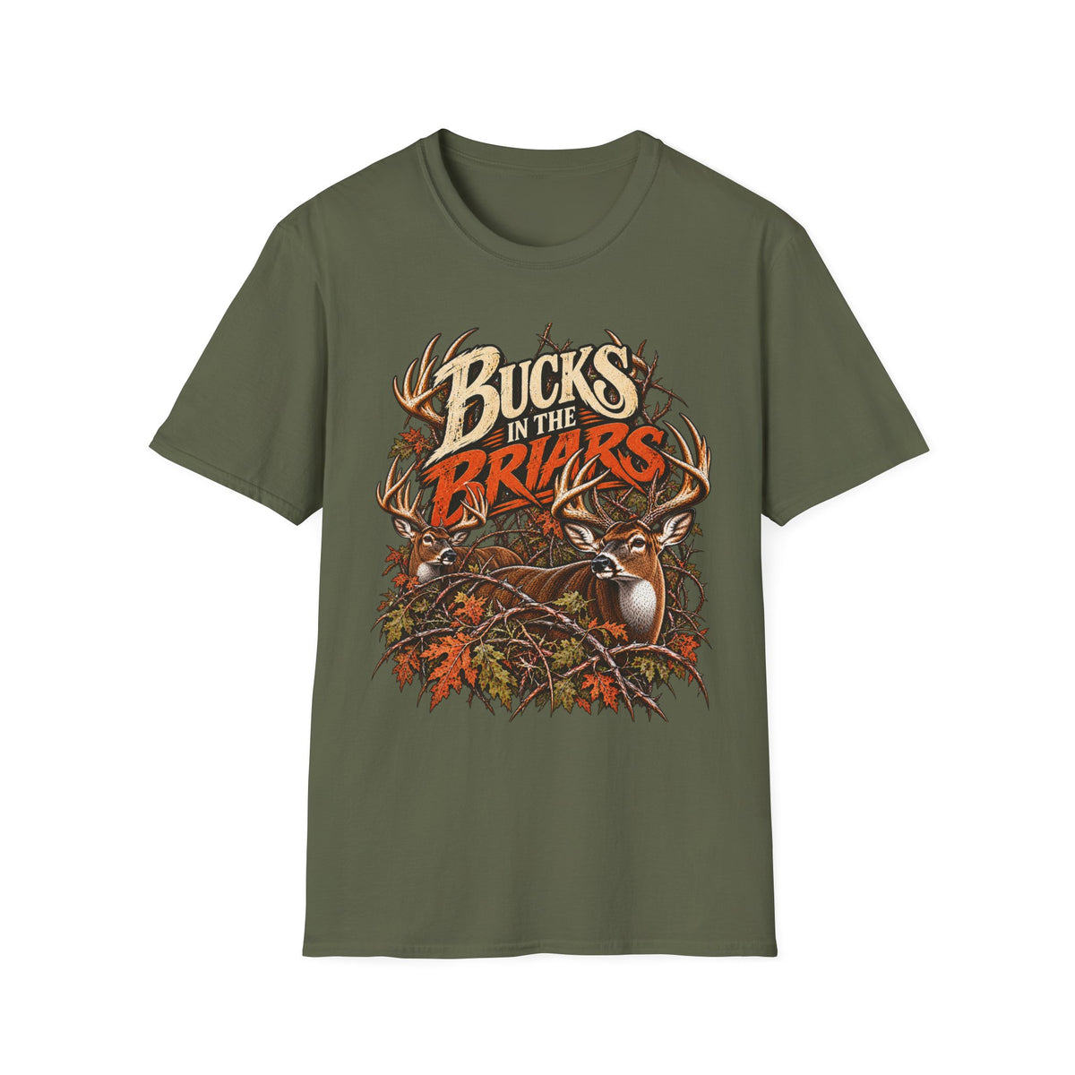 Bucks In The Briars Southern Whitetail Hunting Design