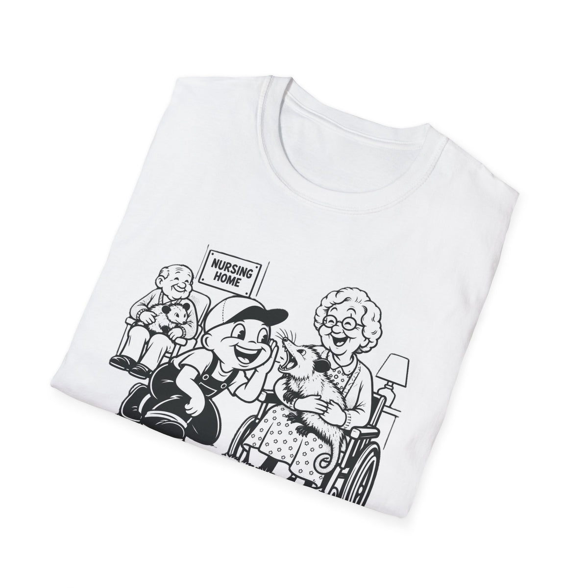 I Love Volunteer Possum Whisperin' Funny Opossum T-Shirt