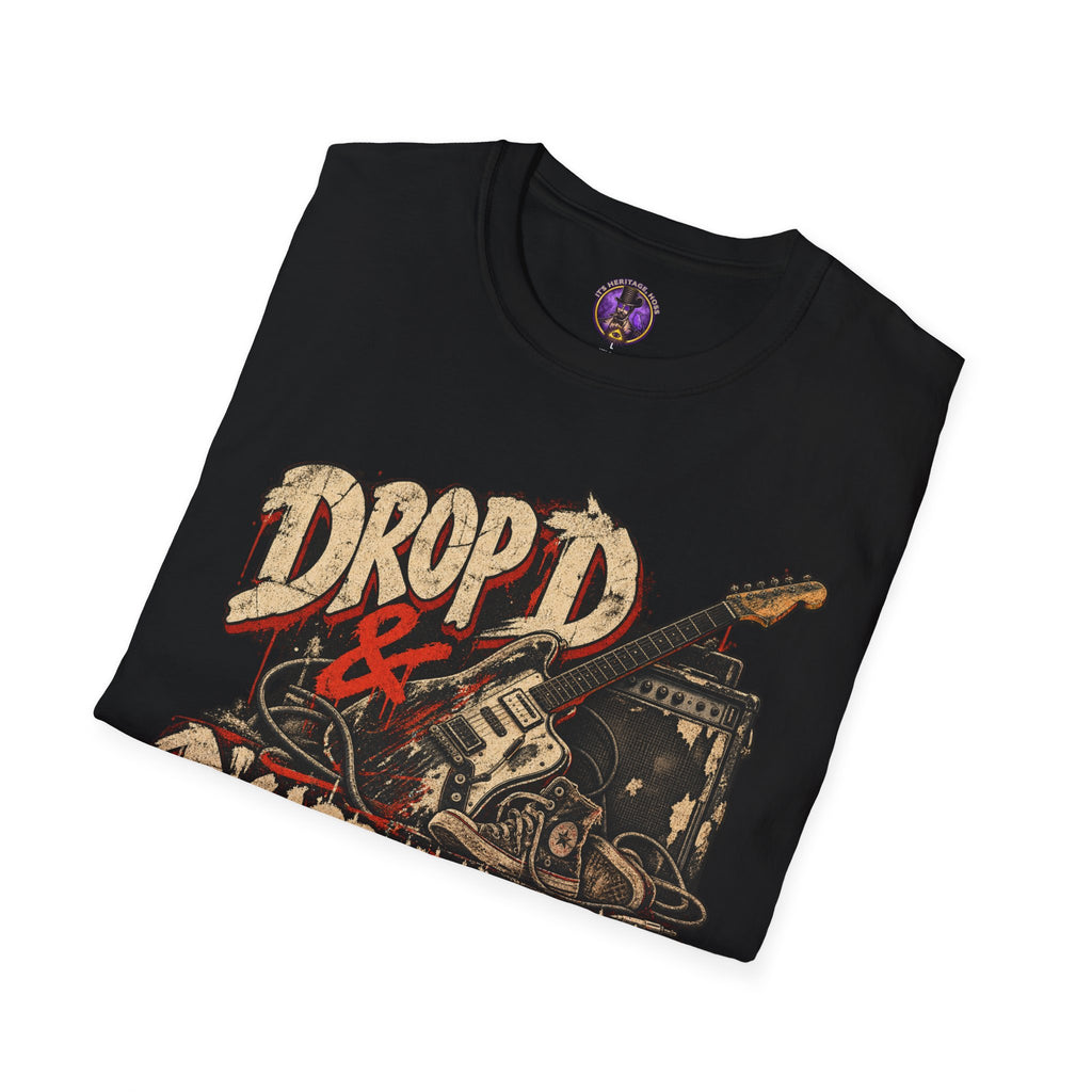 Drop D & Disappointment Guitar T-Shirt | It's Heritage Hoss