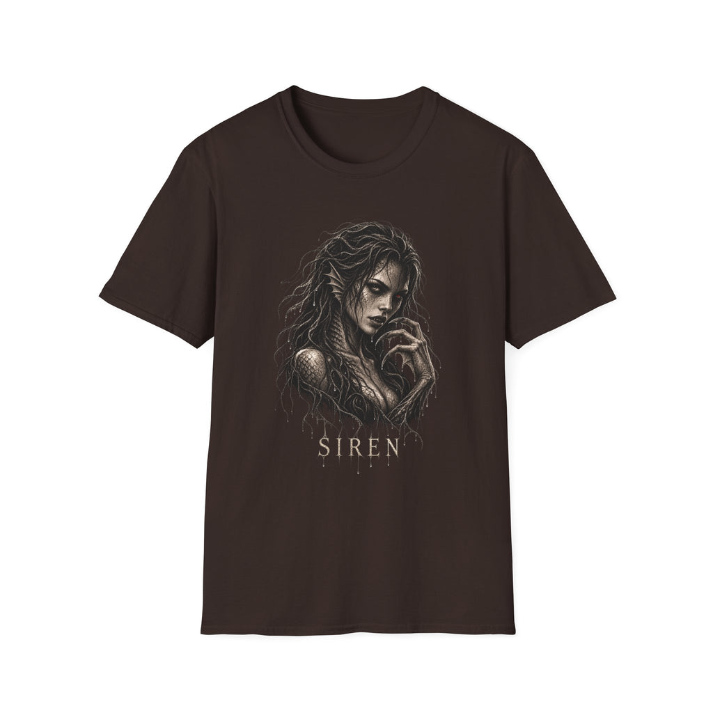 Siren T-Shirt | Dark Mythology Sea Creature Art