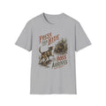 Press Their Hide Til Boss Arrives Catahoula Hog Dog Shirt