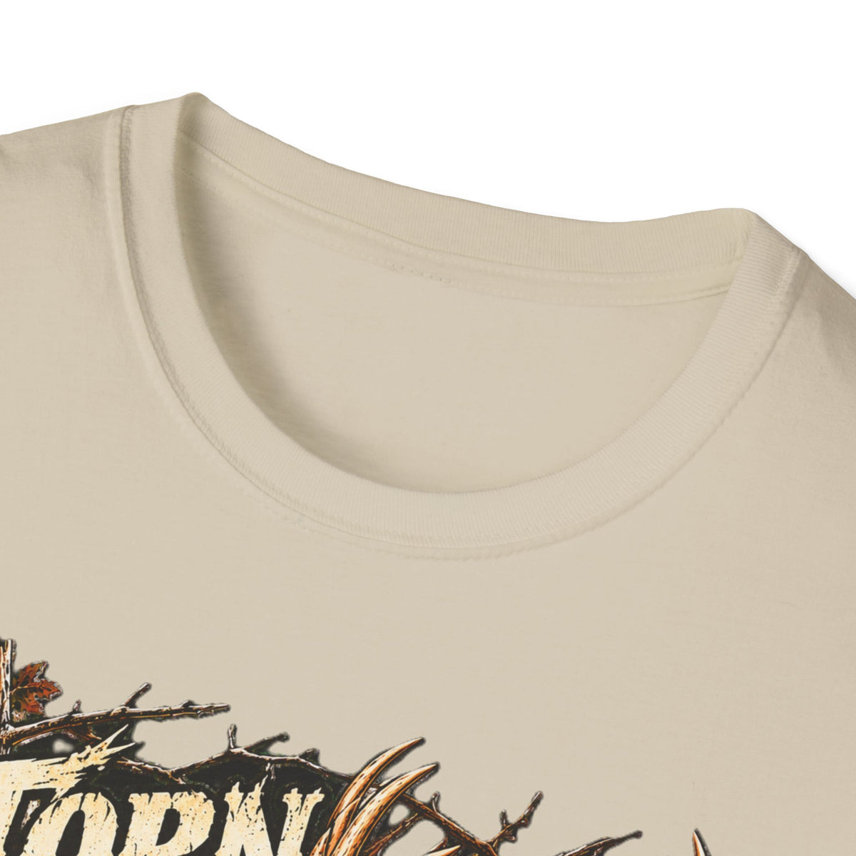 Torn Bark Testimony Whitetail Buck Rub Hunting Design