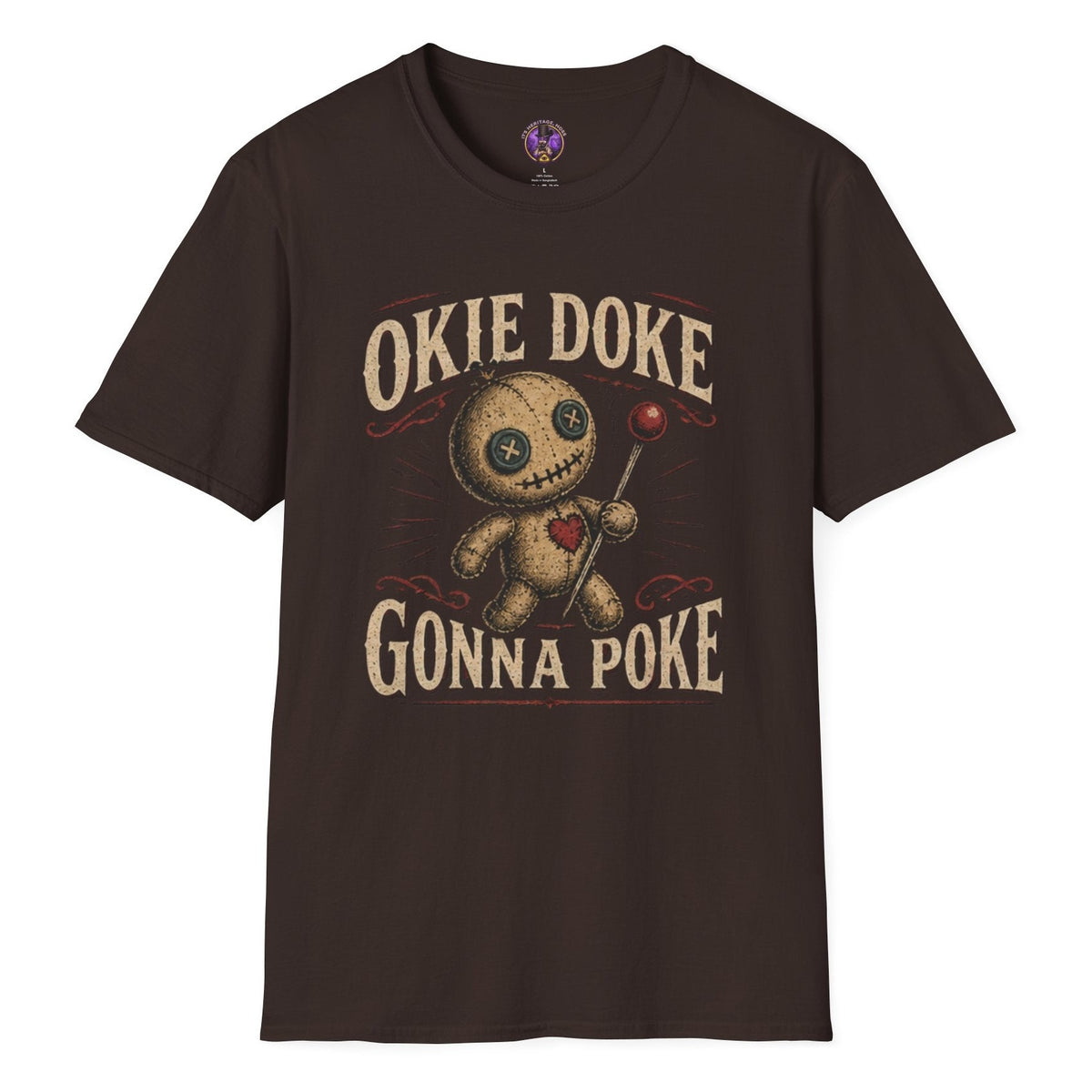 Okie Doke Gonna Poke Pin Doll Tee | It's Heritage Hoss