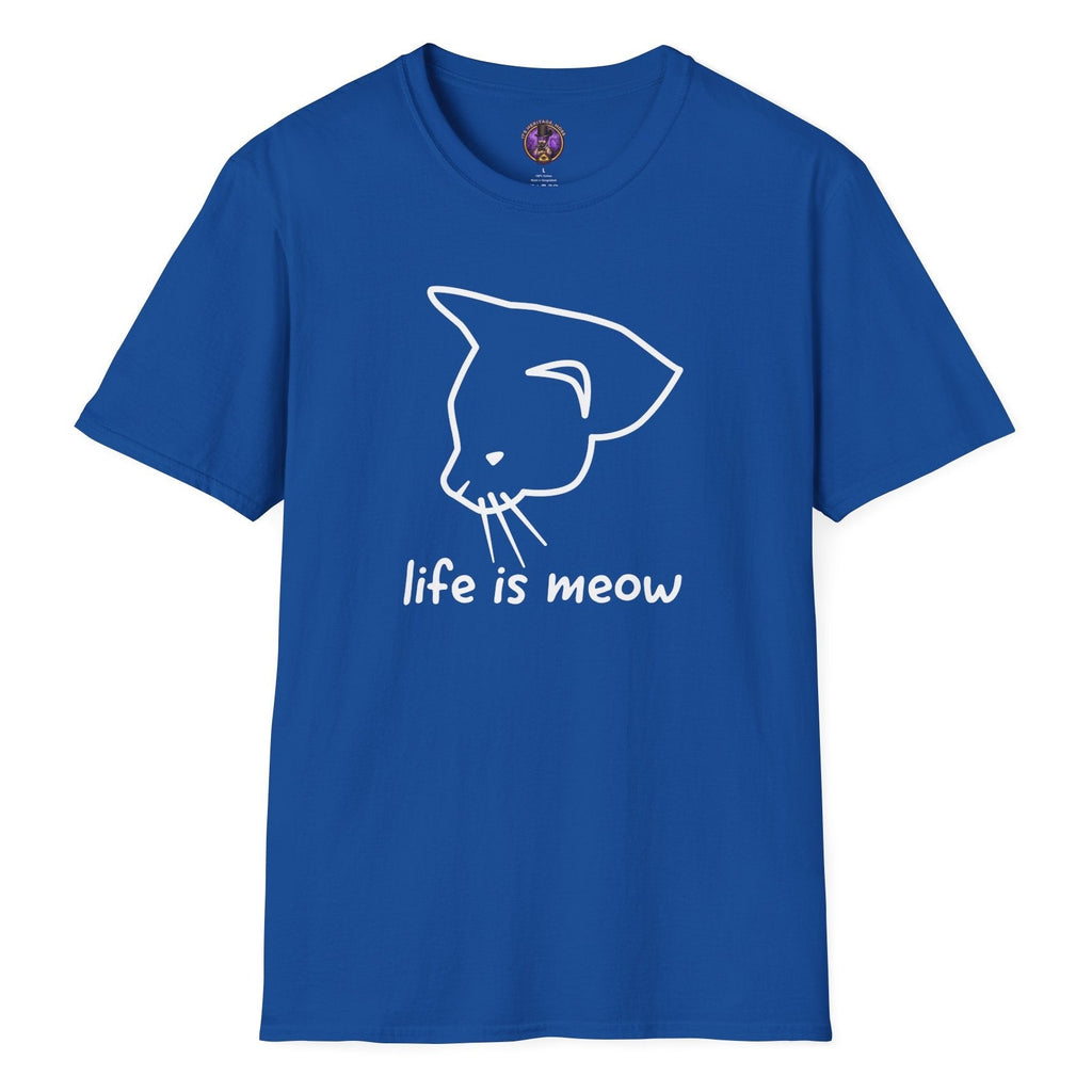 Life Is Meow Hand-Lettered Cat Tee | It's Heritage Hoss