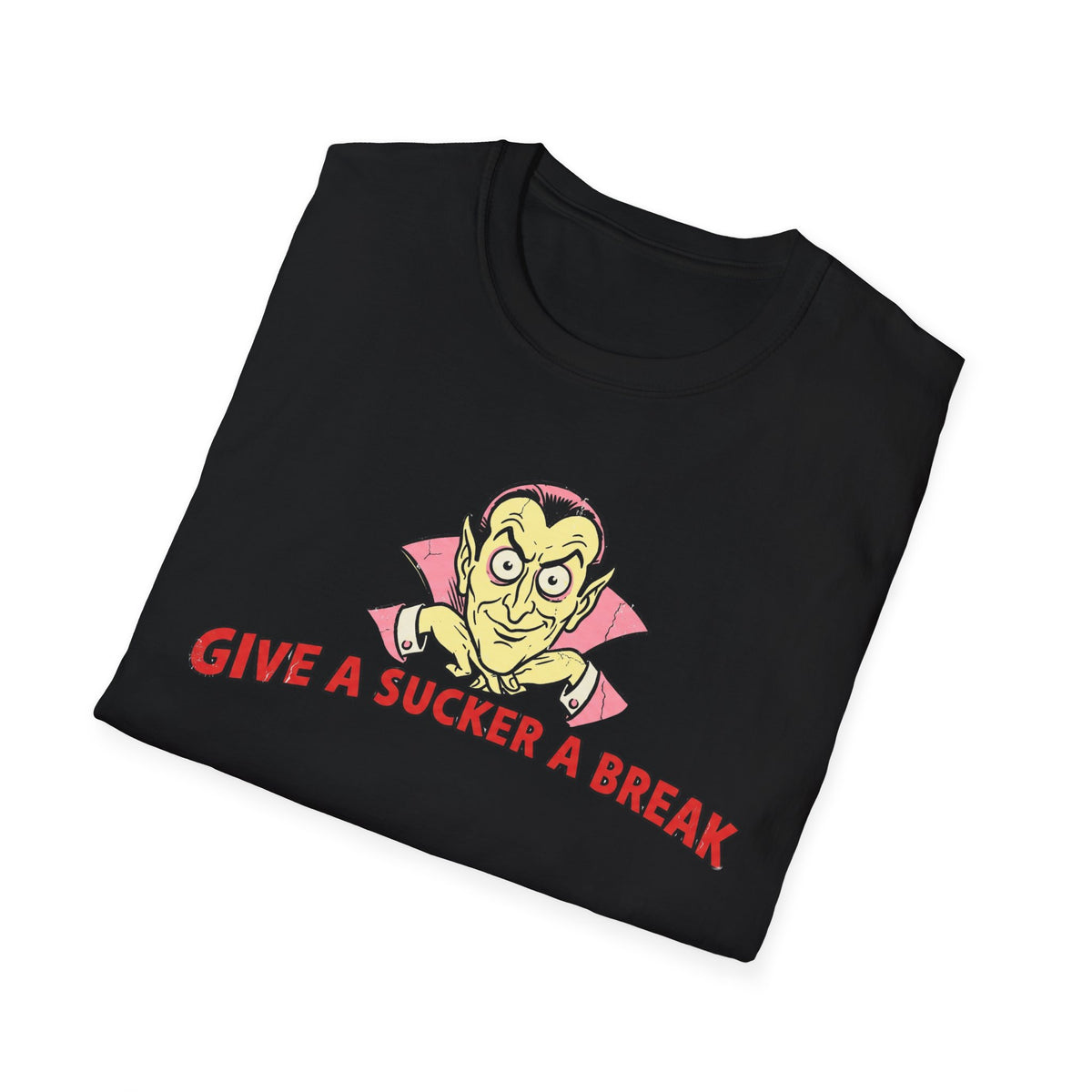 Give A Sucker A Break Vintage Vampire Shirt | It's Heritage Hoss