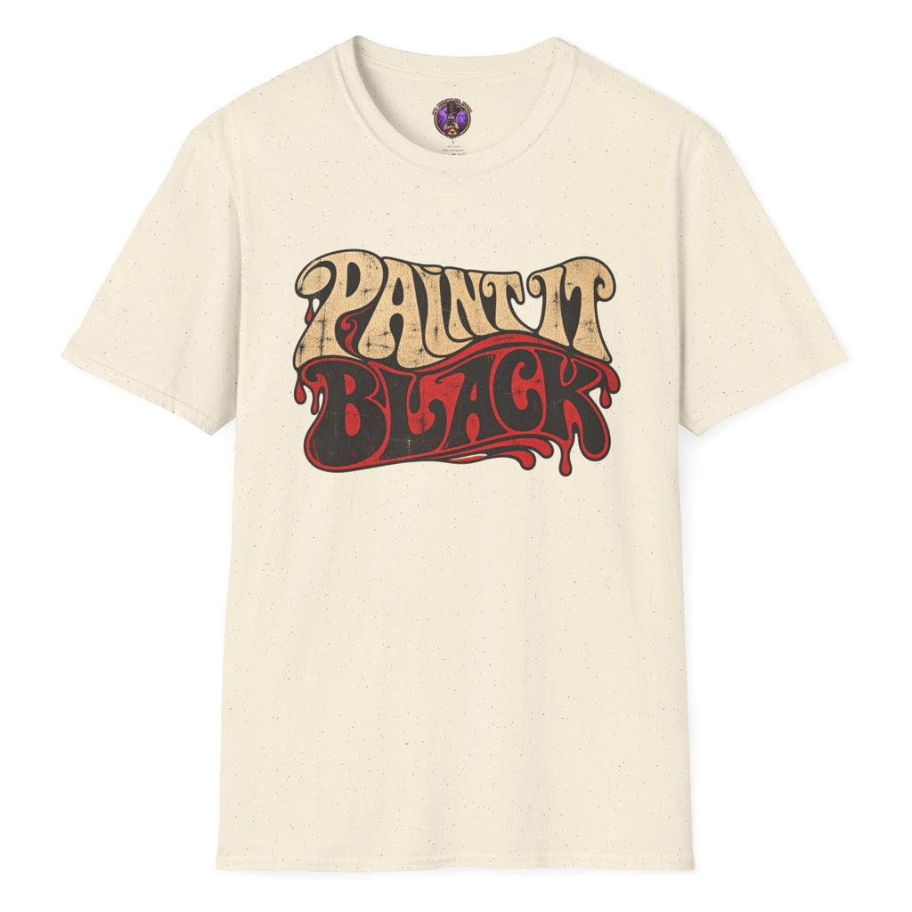 Paint It Black Psychedelic Rock Shirt | It's Heritage Hoss