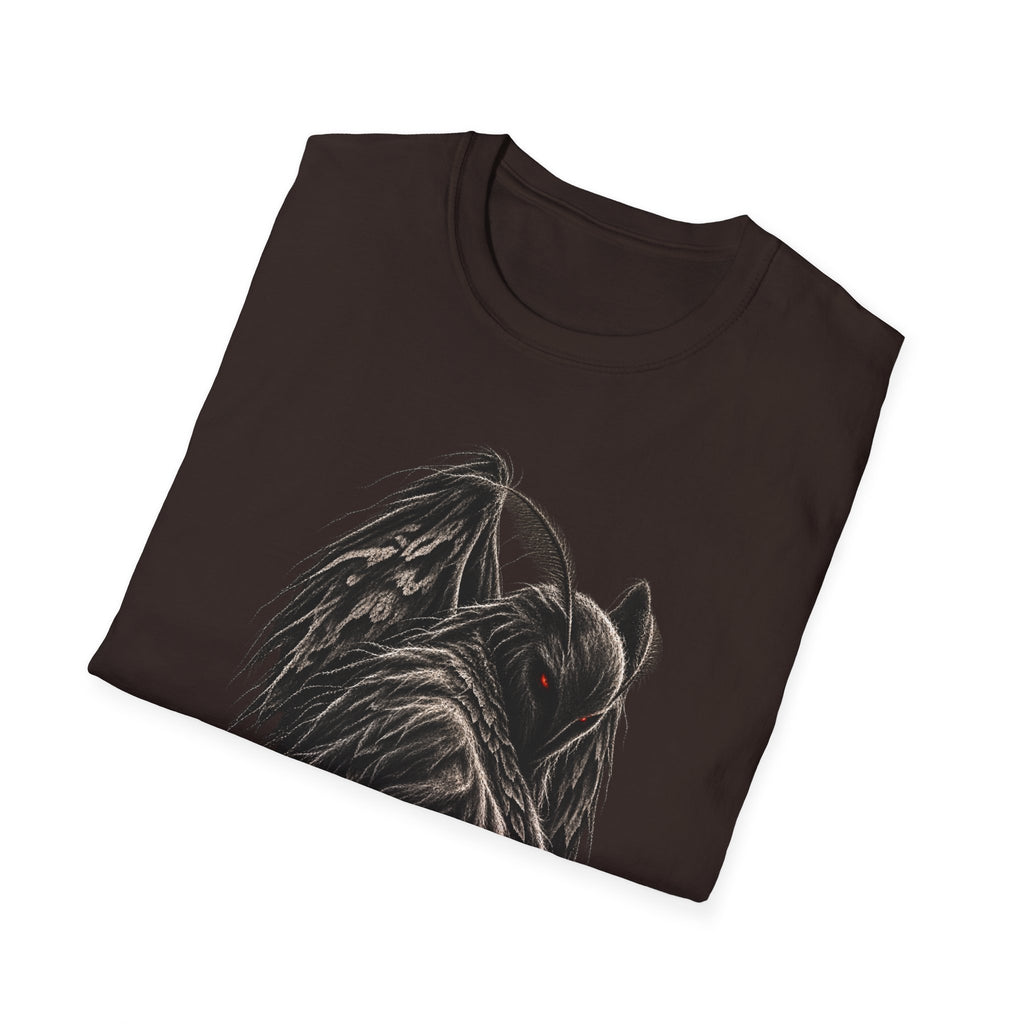 Mothman T-Shirt | Cryptid Folklore Creature Artwork