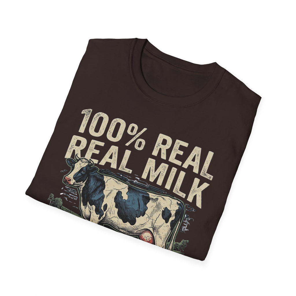 100% Real Milk Unregistered Cow T-Shirt | It's Heritage Hoss