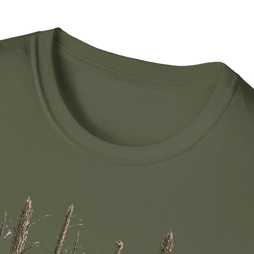 Spring Starts in the Dark Turkey Hunting T-Shirt