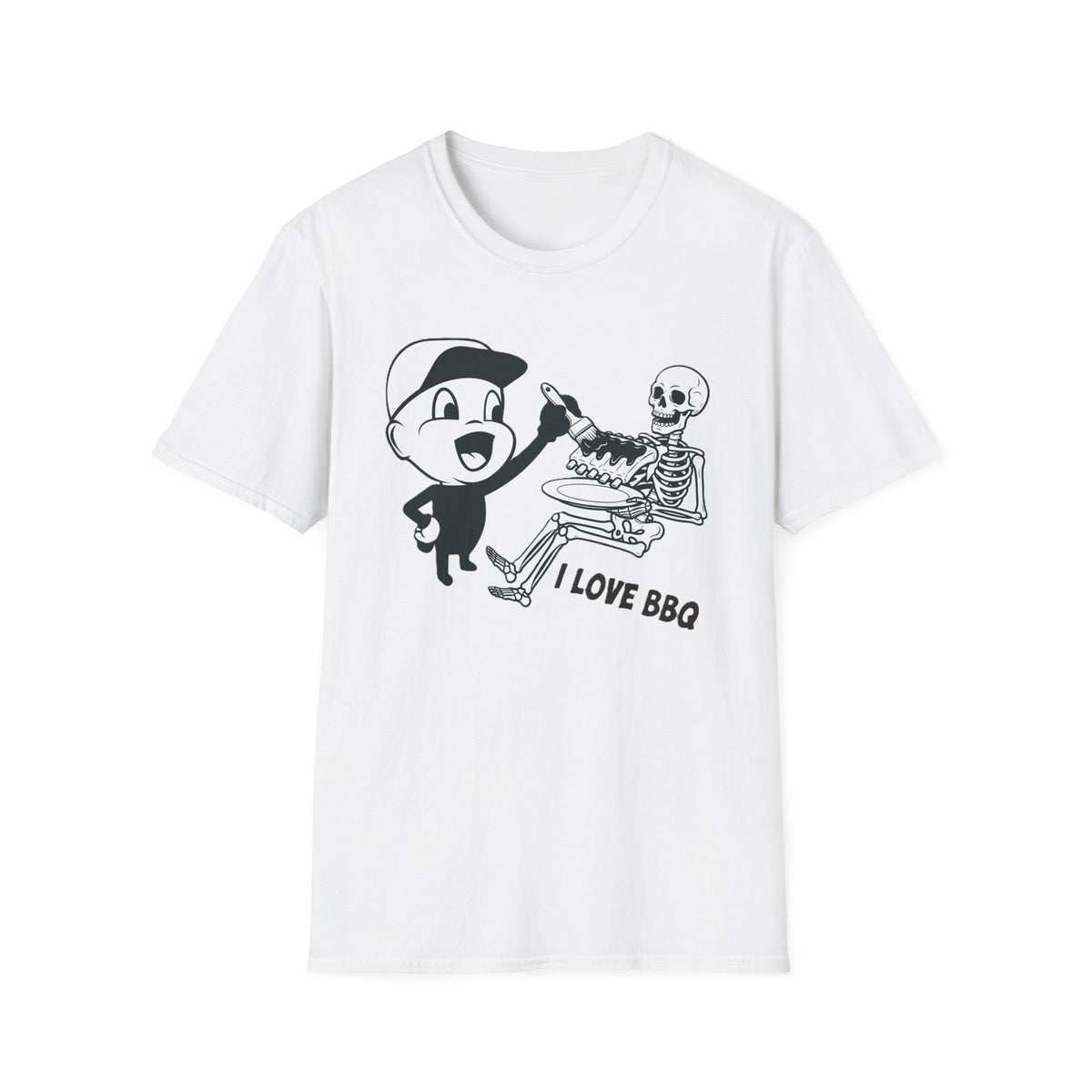 Lil Hoss Loves Self-Service BBQ T-Shirt