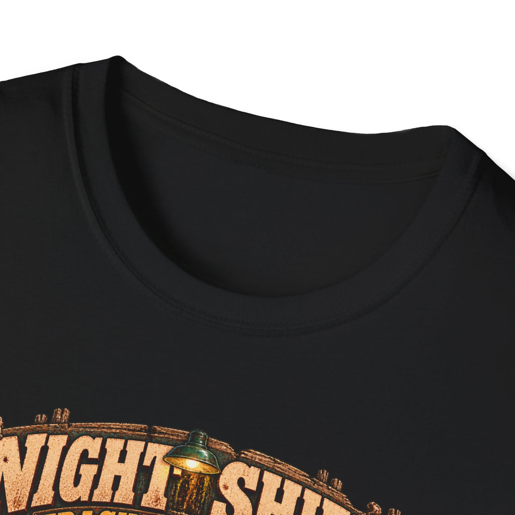 Night Shift Trash & Treasures T-Shirt — Raccoon Humor