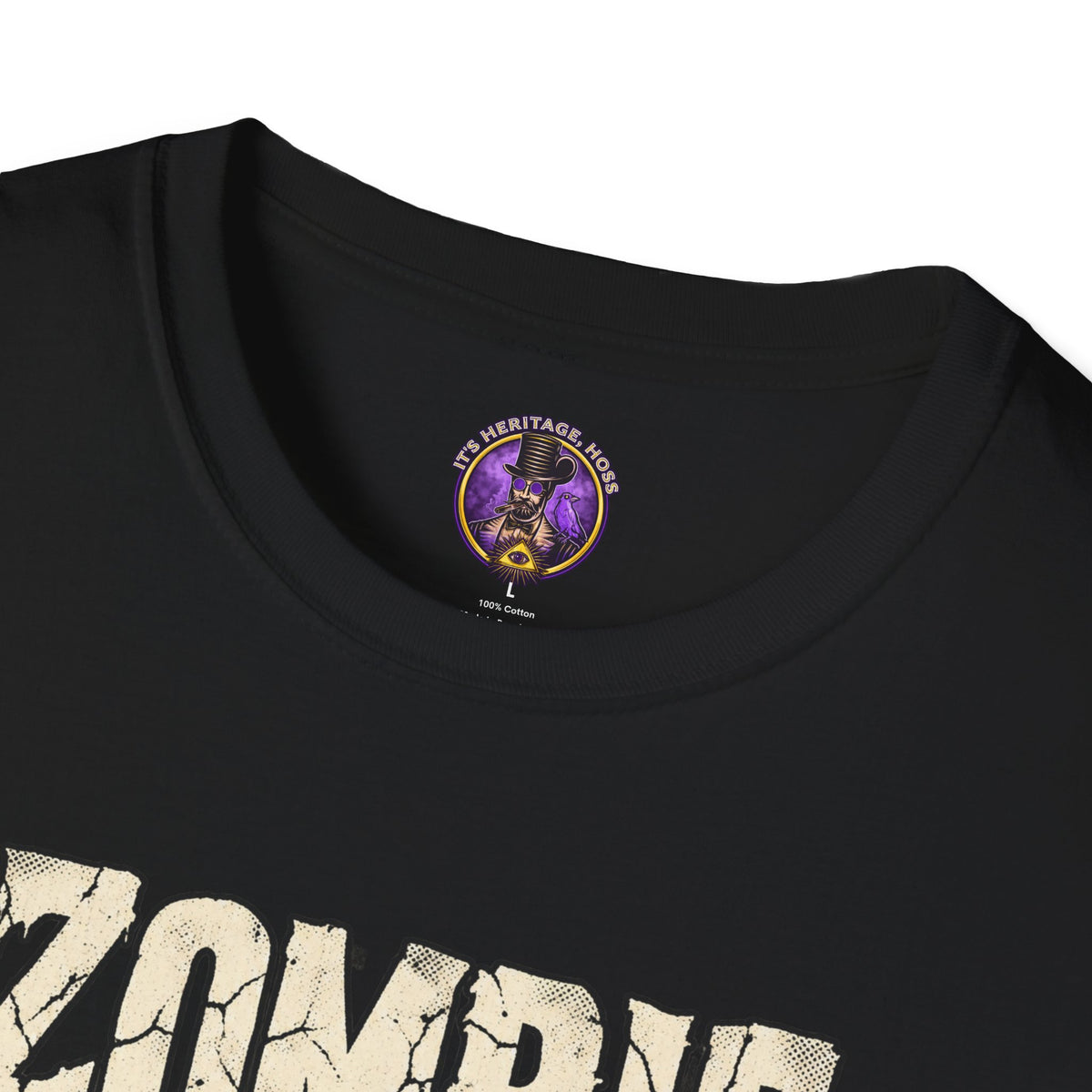 Zombie Epstein T-Shirt — "The Files Won't Stay Buried" Vintage Horror Tee