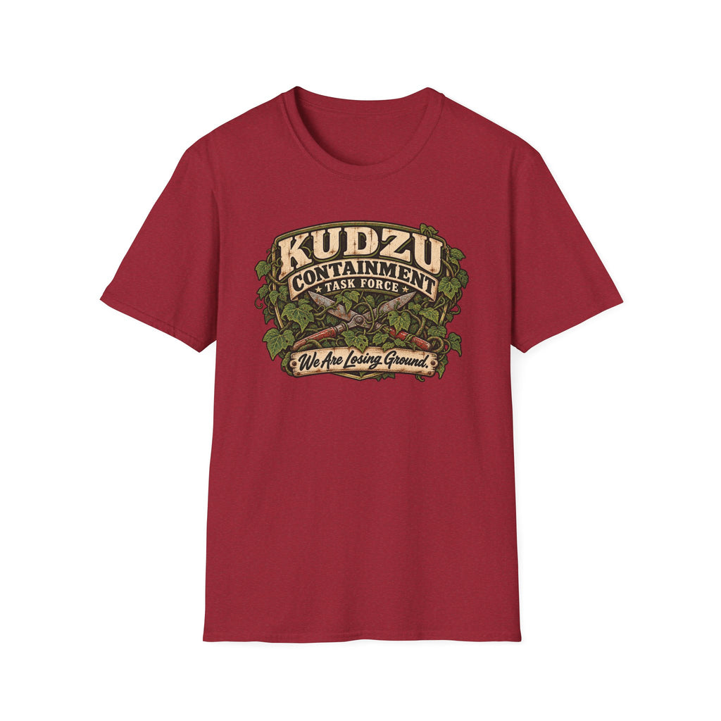Kudzu Containment Task Force T-Shirt — Southern Gothic