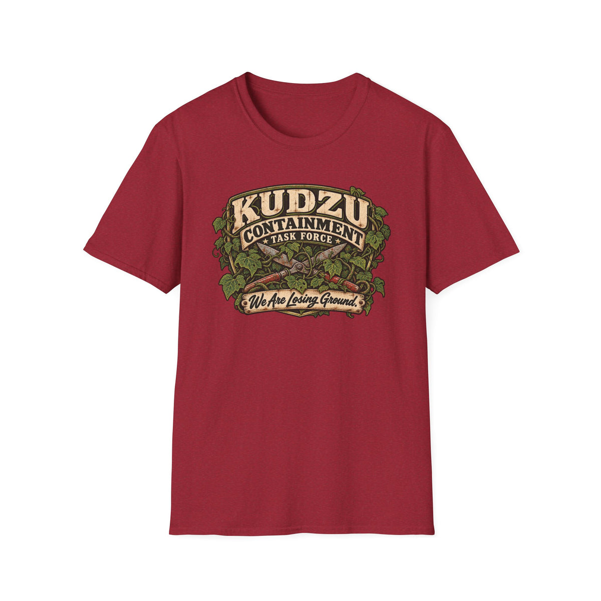 Kudzu Containment Task Force T-Shirt — Southern Gothic