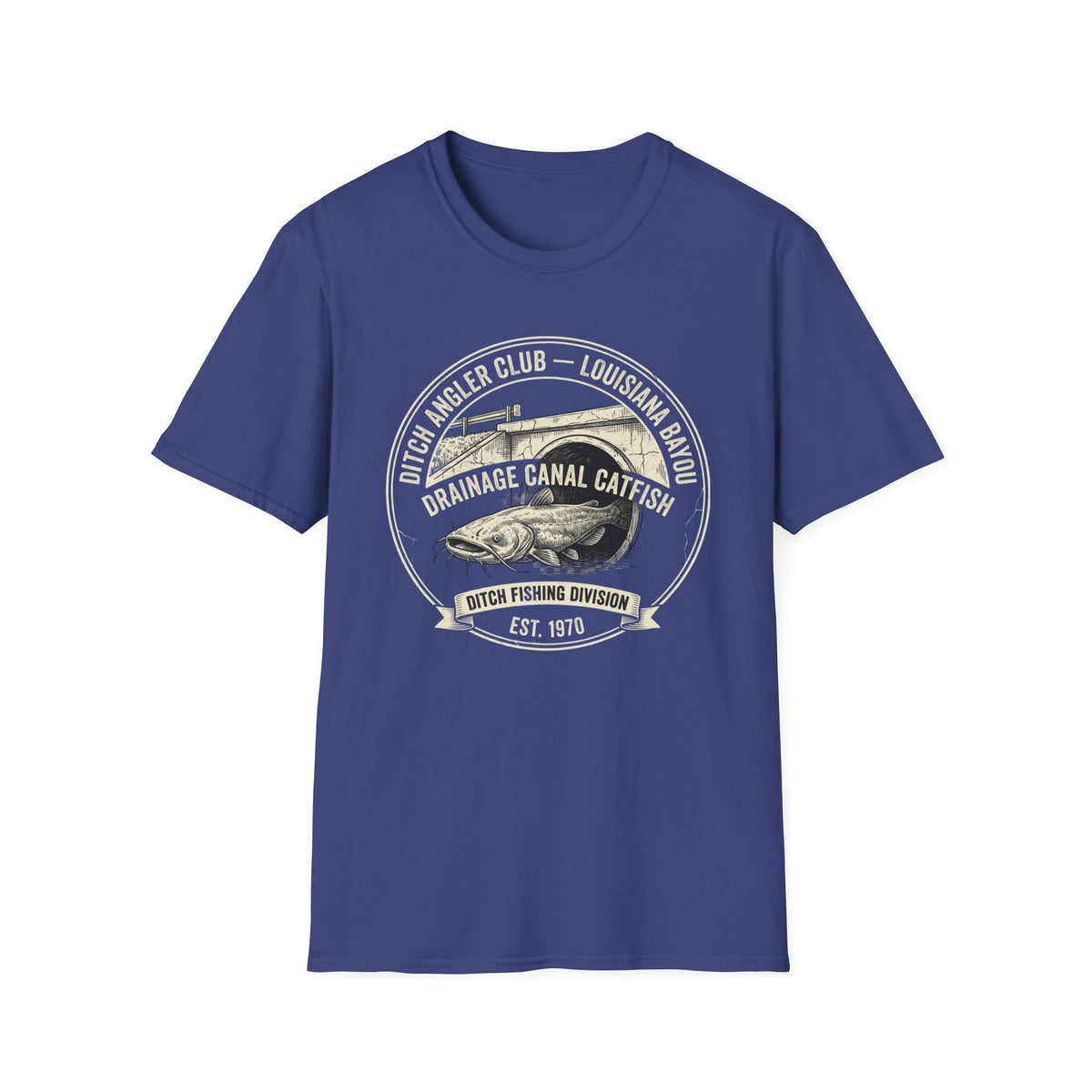 Ditch Angler Club Southern Fishing T-Shirt | It's Heritage Hoss