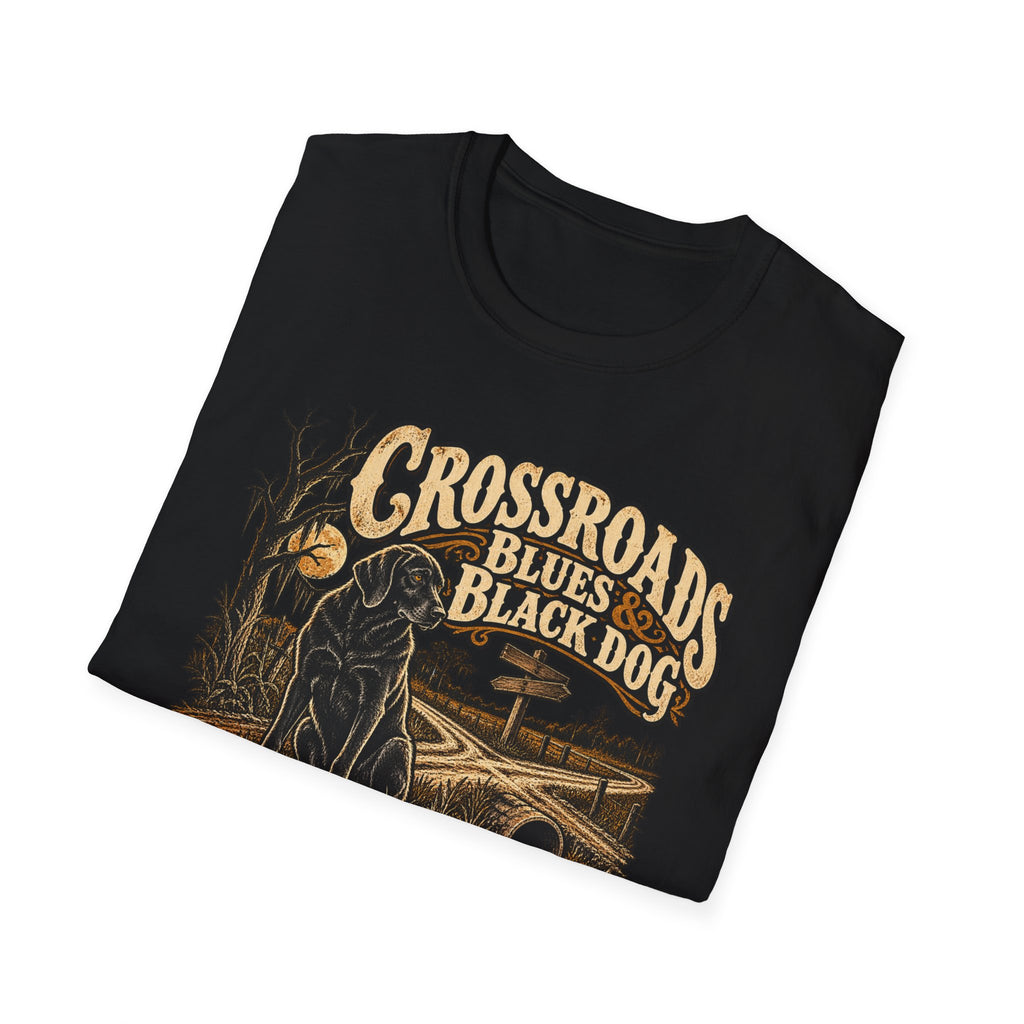 Crossroads Blues & Black Dog T-Shirt — Southern Folklore