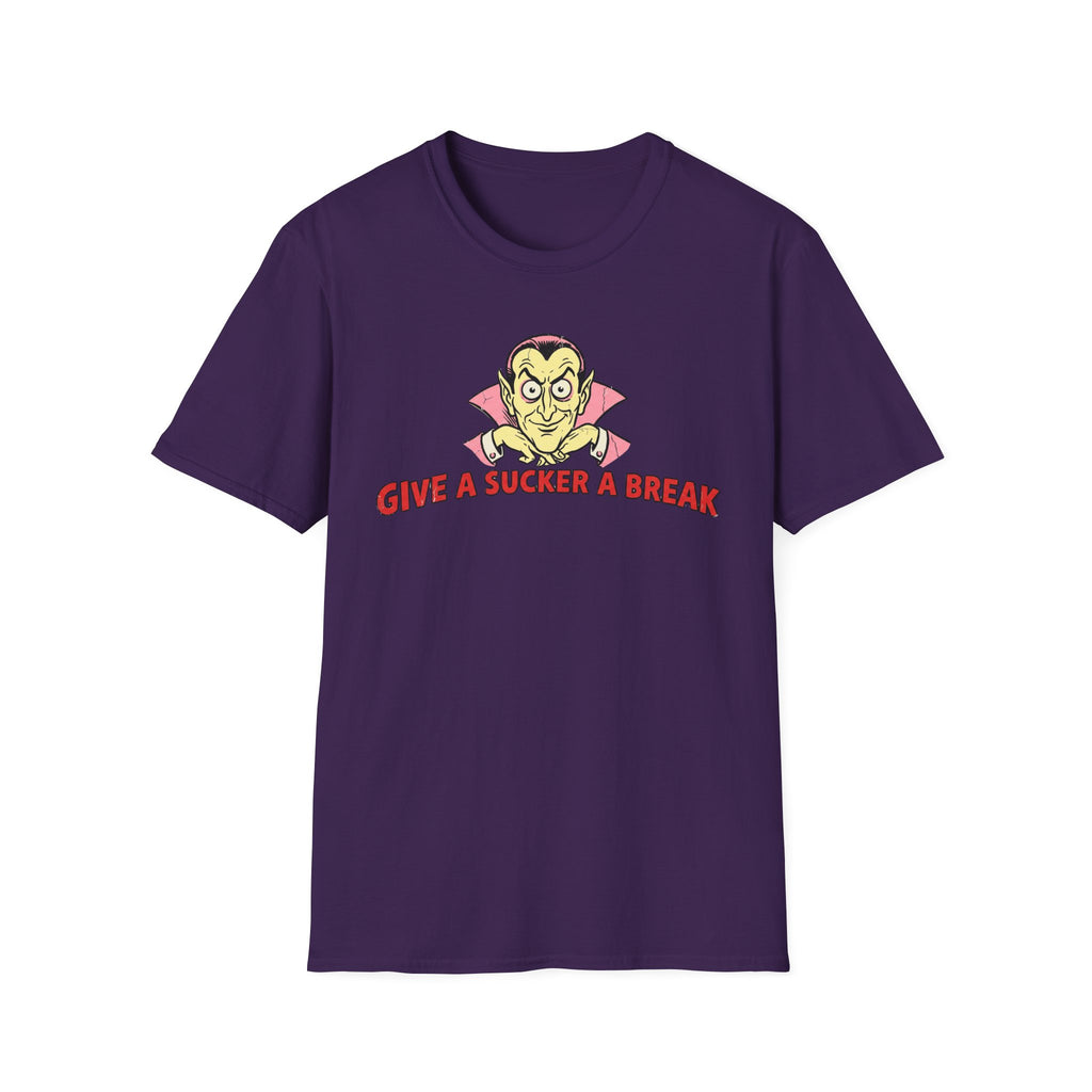 Give A Sucker A Break Vintage Vampire Shirt | It's Heritage Hoss