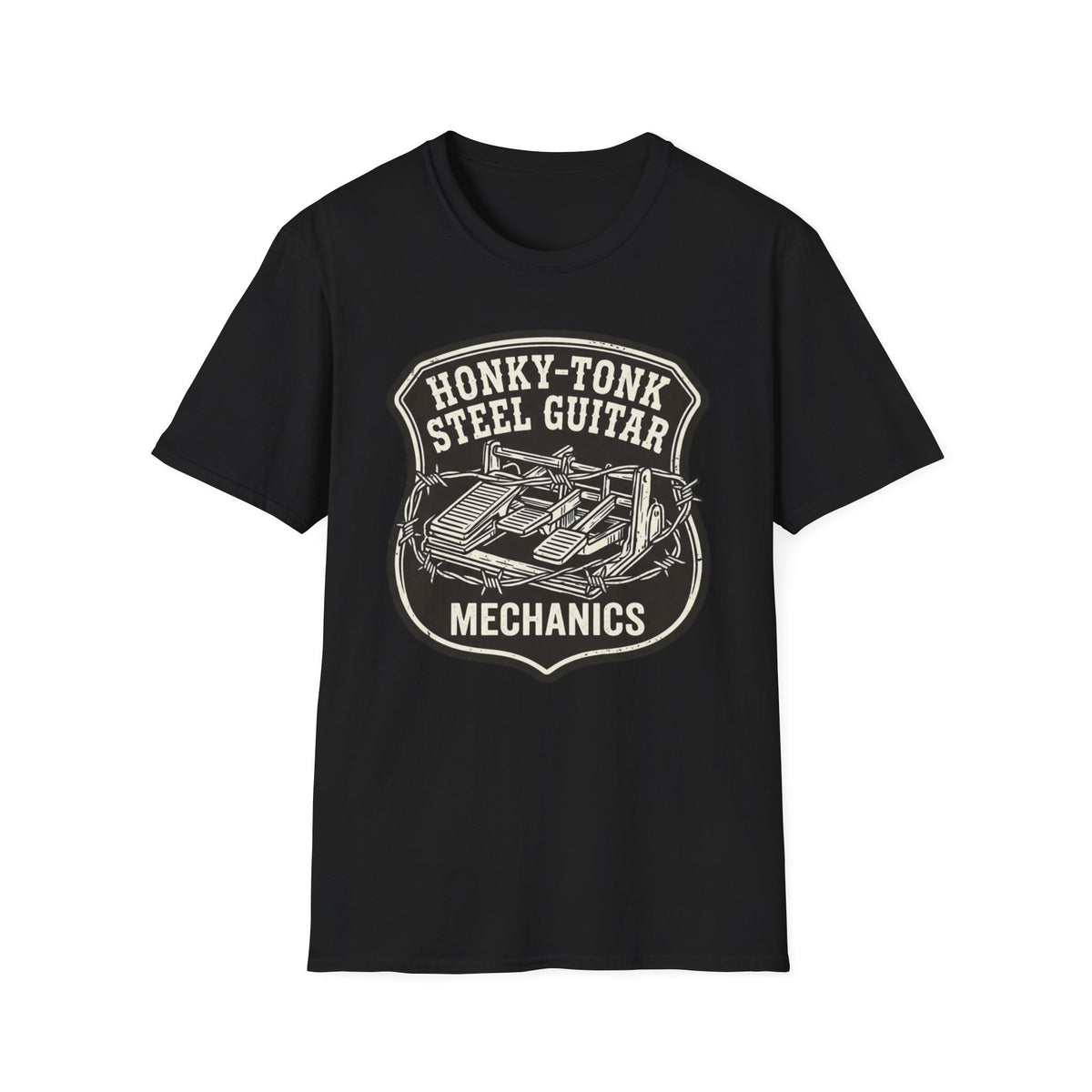Honky Tonk Steel Guitar T-Shirt | It's Heritage Hoss