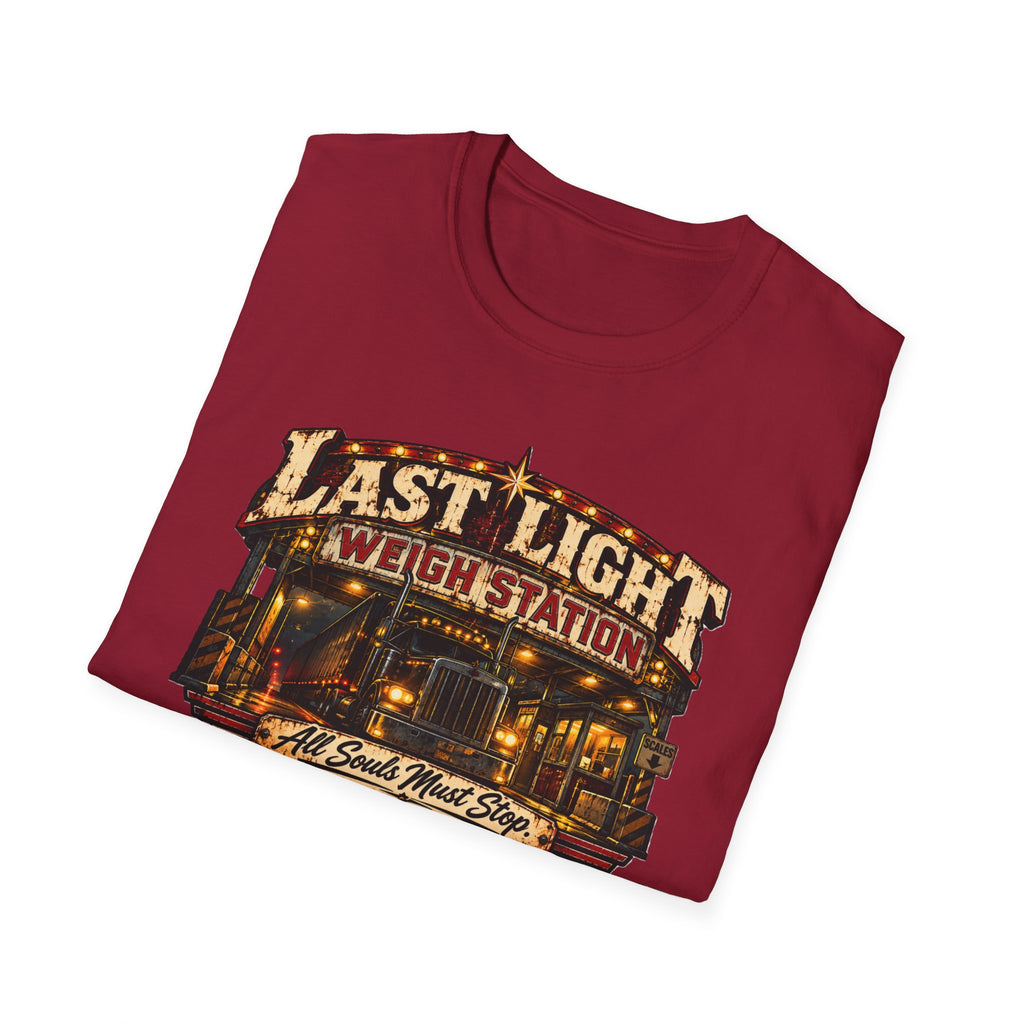 Last Light Weigh Station T-Shirt — Trucker Americana