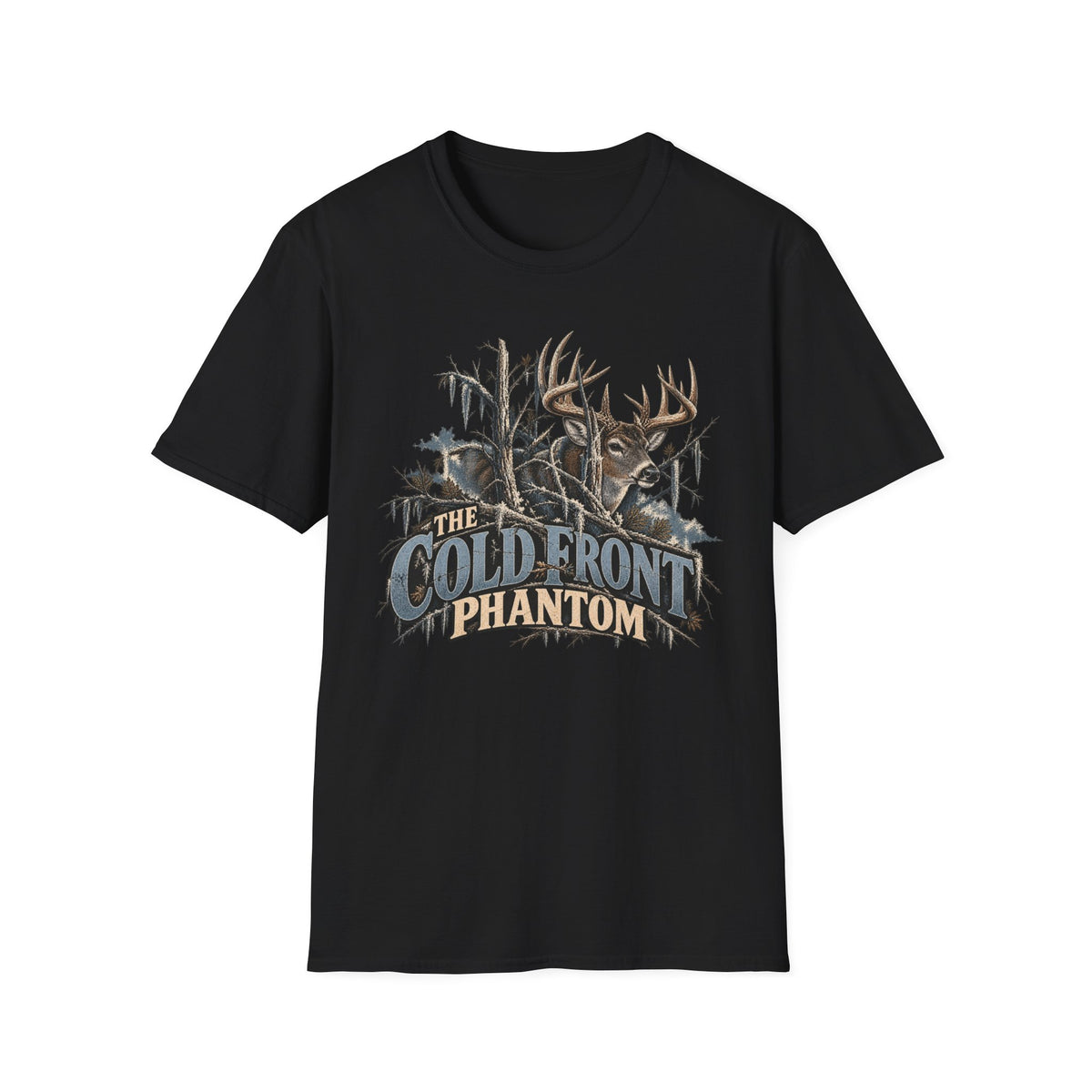 The Cold Front Phantom Whitetail Deer Hunting Design