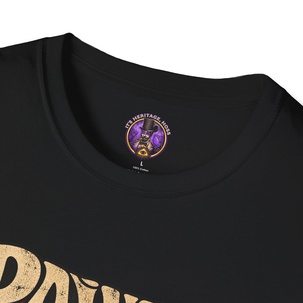 Paint It Black Psychedelic Rock Shirt | It's Heritage Hoss