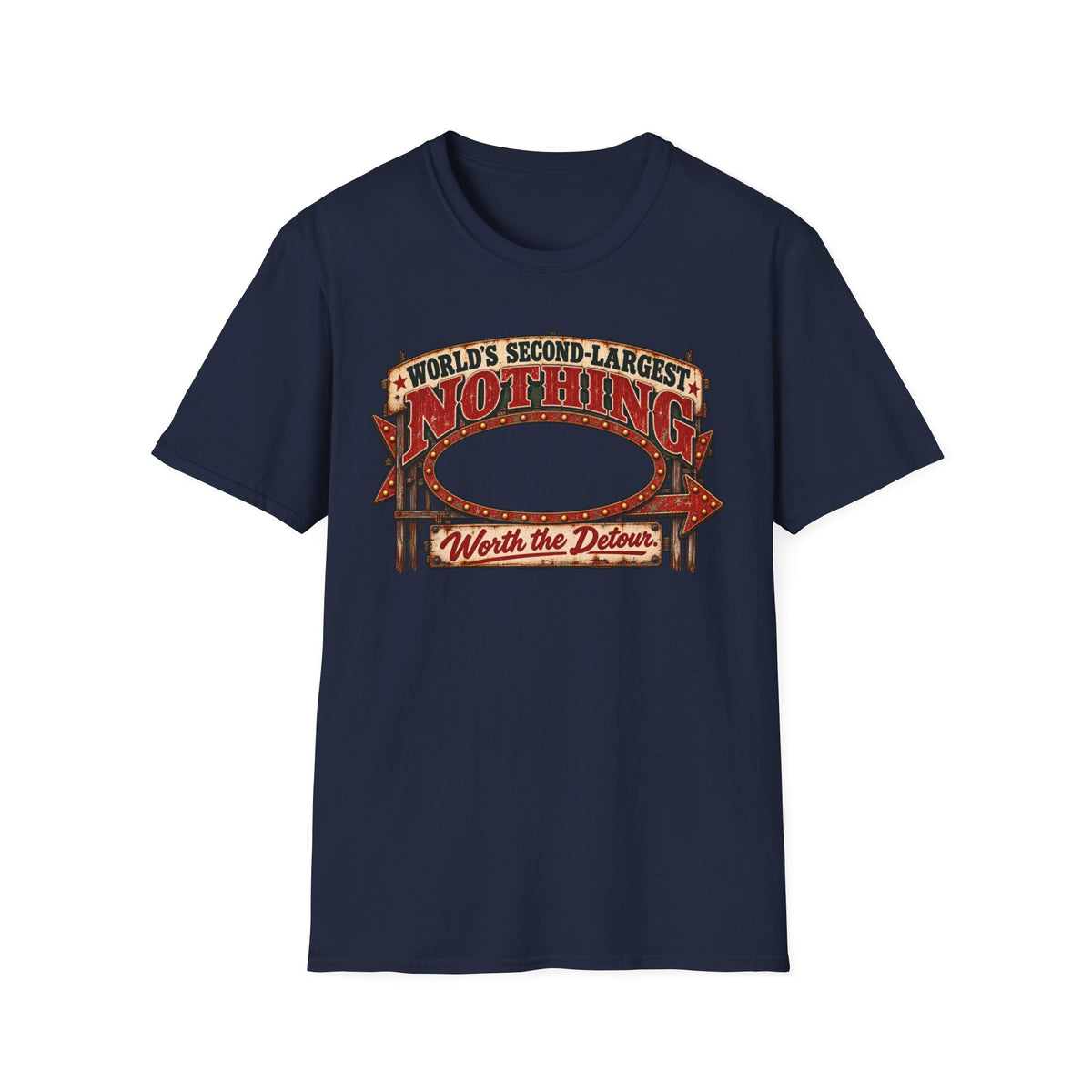 World’s Second Largest Nothing T-Shirt — Roadside Americana