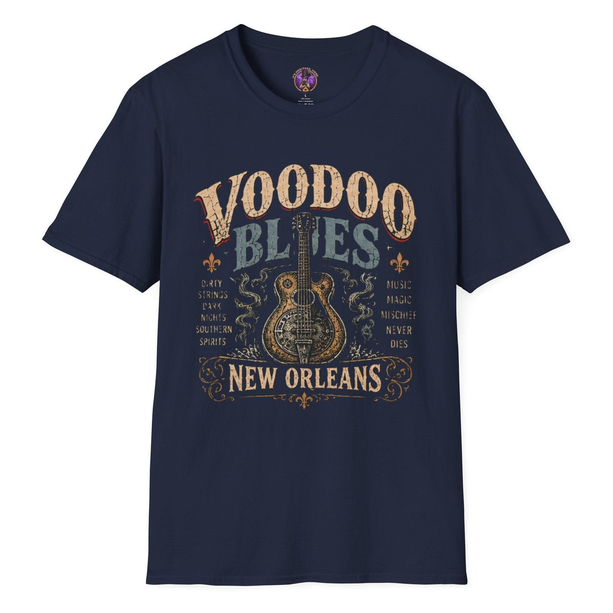 Voodoo Blues Vintage Guitar Tee | It's Heritage Hoss