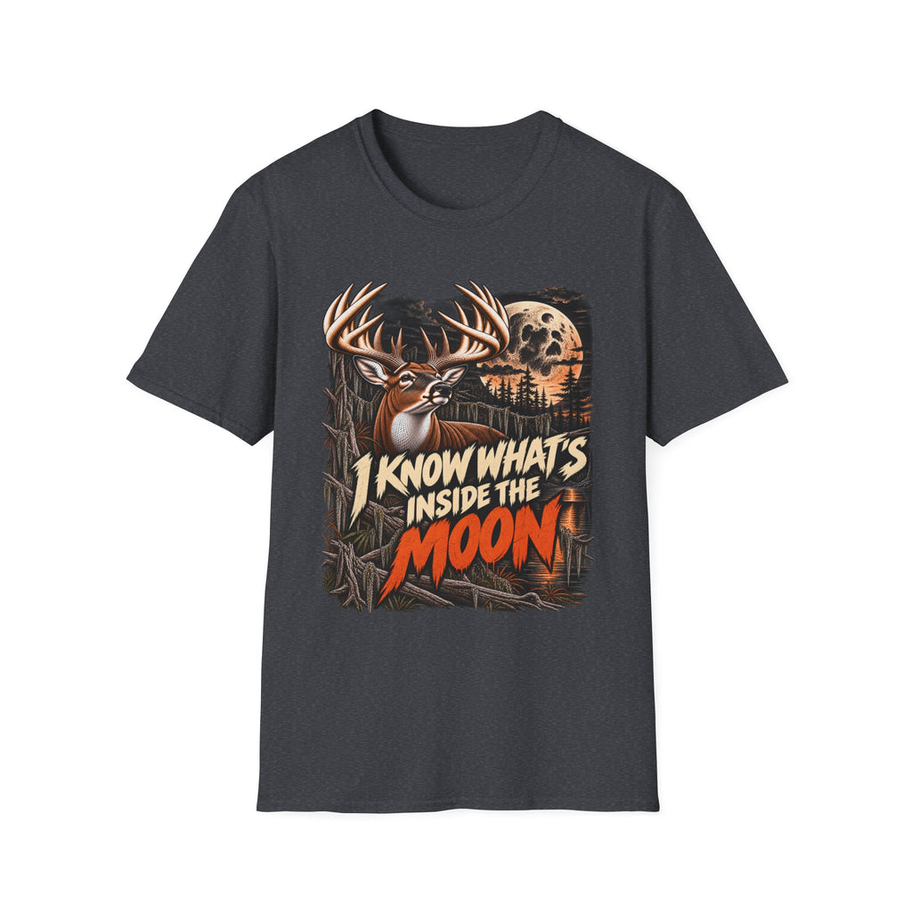I Know What's Inside The Moon Weird Whitetail Deer Design