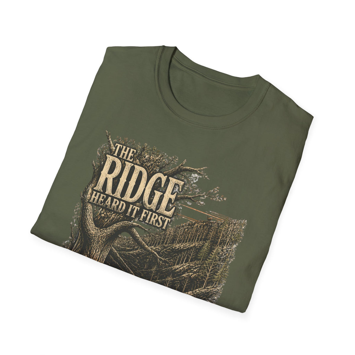 The Ridge Heard It First Turkey Hunting T-Shirt