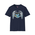 Skeleton Hands Heart Camping T-Shirt