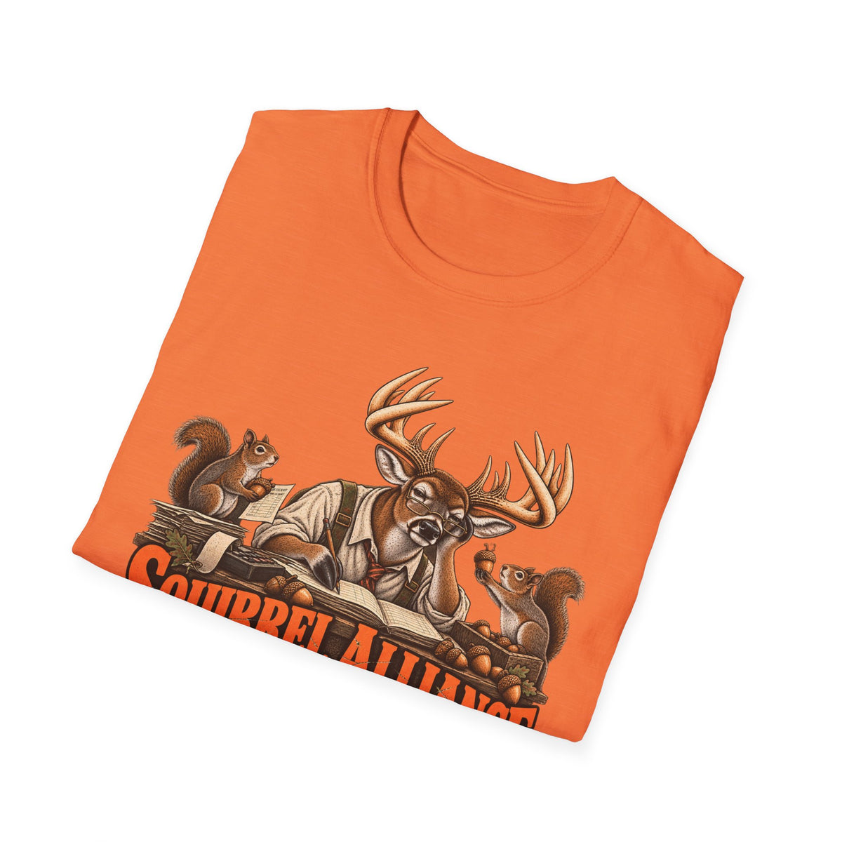 Squirrel Alliance Treasurer Woodland Whitetail Hunting Design