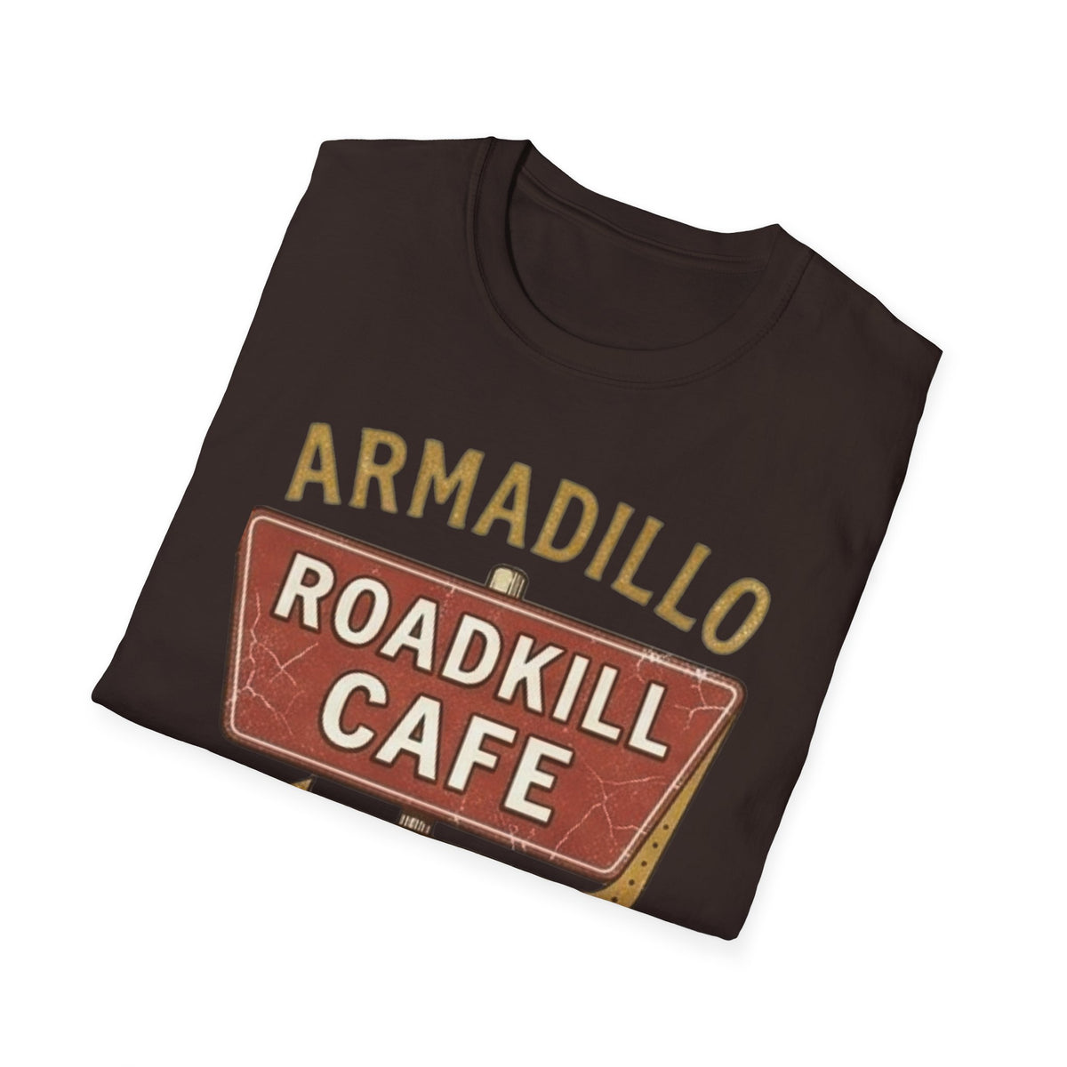 Armadillo Roadkill Cafe T-Shirt | It's Heritage Hoss
